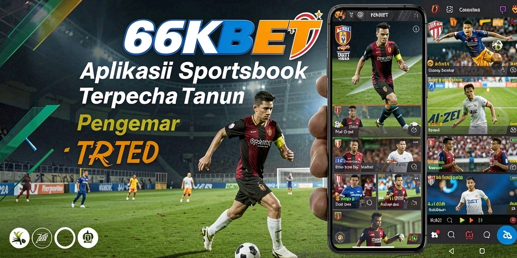 Tampilan gameplay aplikasi Sportsbook 66KBET yang menarik dan interaktif.