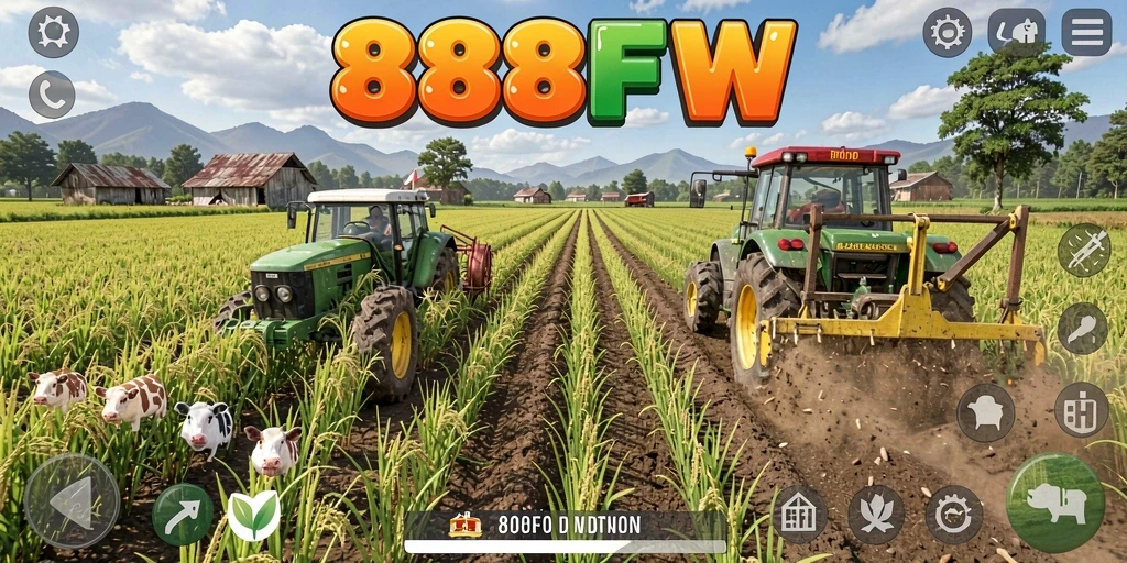 Gameplay menarik di dunia pertanian dengan berbagai aktivitas seru.