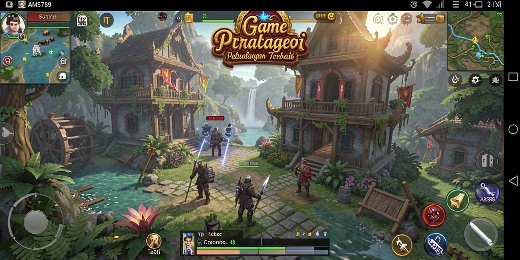 Tampilan gameplay strategi mendalam di AMS789.
