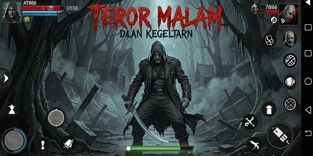 Gameplay menakutkan di dalam dunia <strong>AT866</strong> yang penuh teror.