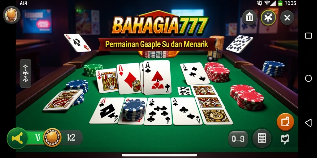 Pengalaman seru bermain Gaple di BAHAGIA777.
