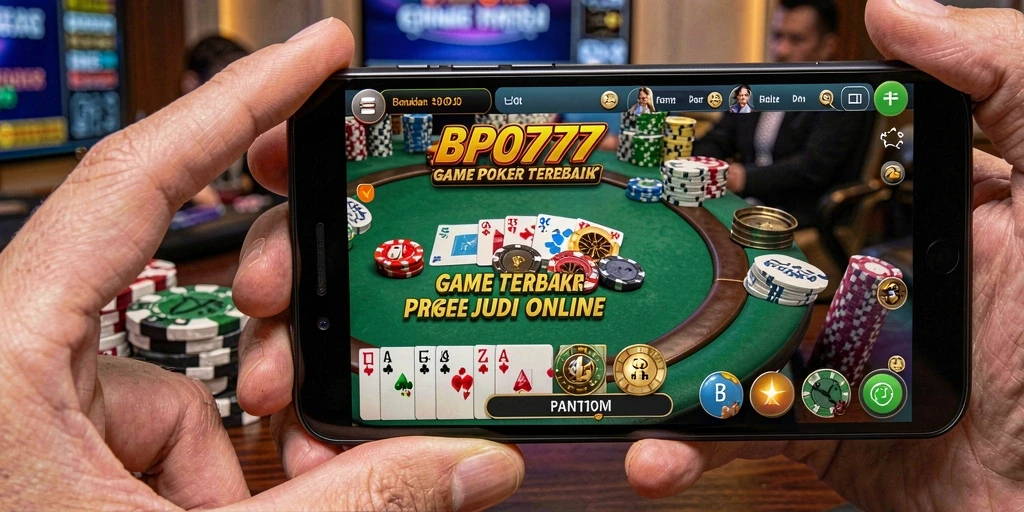 Gameplay Poker yang seru dan mendebarkan di BPO777.
