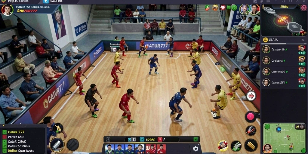 Tampilan gameplay menarik dari CATUR777 dengan fitur Sportsbook.