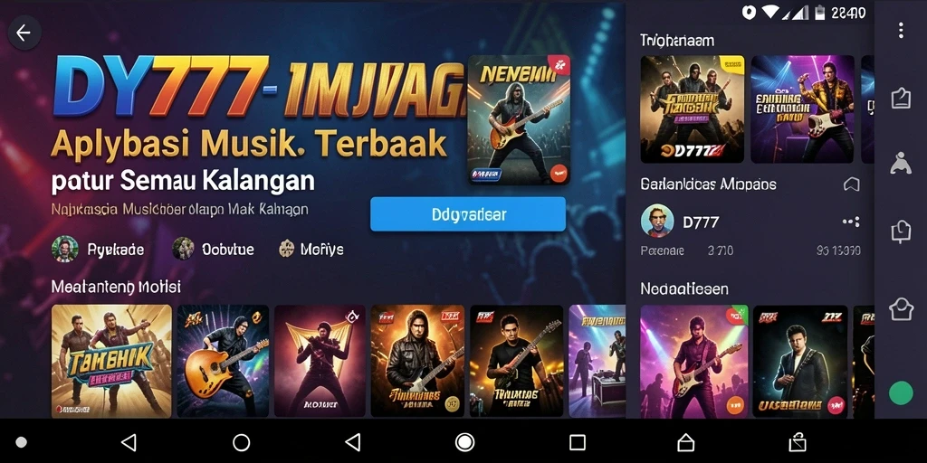 Tampilan gameplay DY777 yang menarik dan interaktif untuk para penggemar musik.