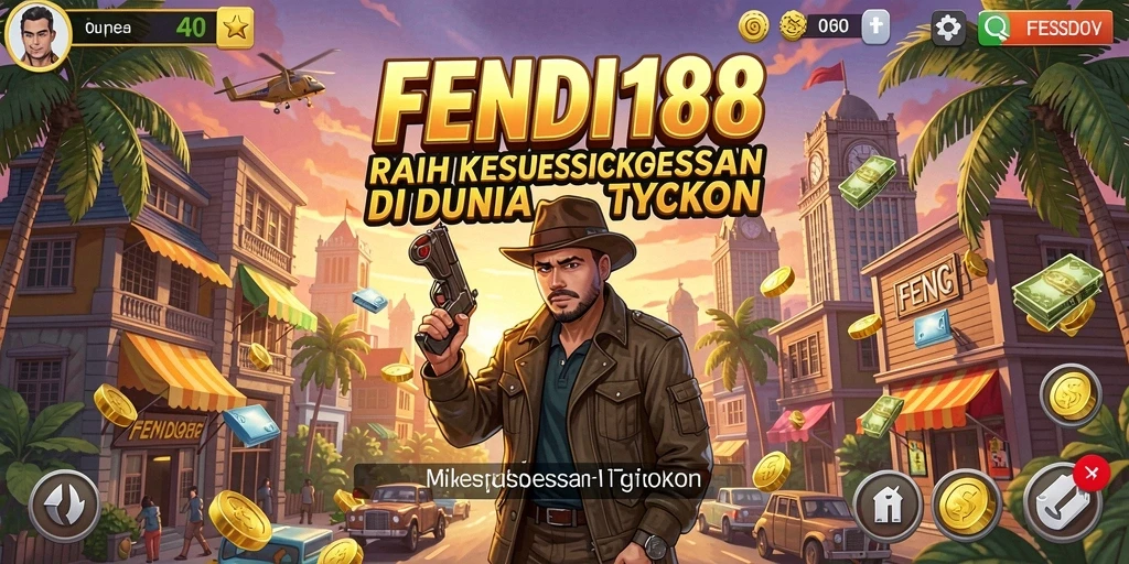 Gambaran gameplay seru dalam FENDI188 yang penuh strategi bisnis.