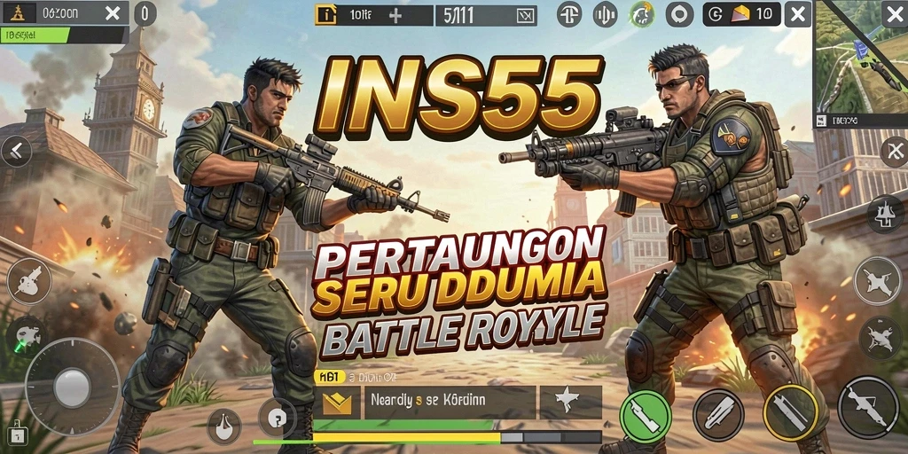 Gameplay mendebarkan dengan pertempuran intens di INS55.