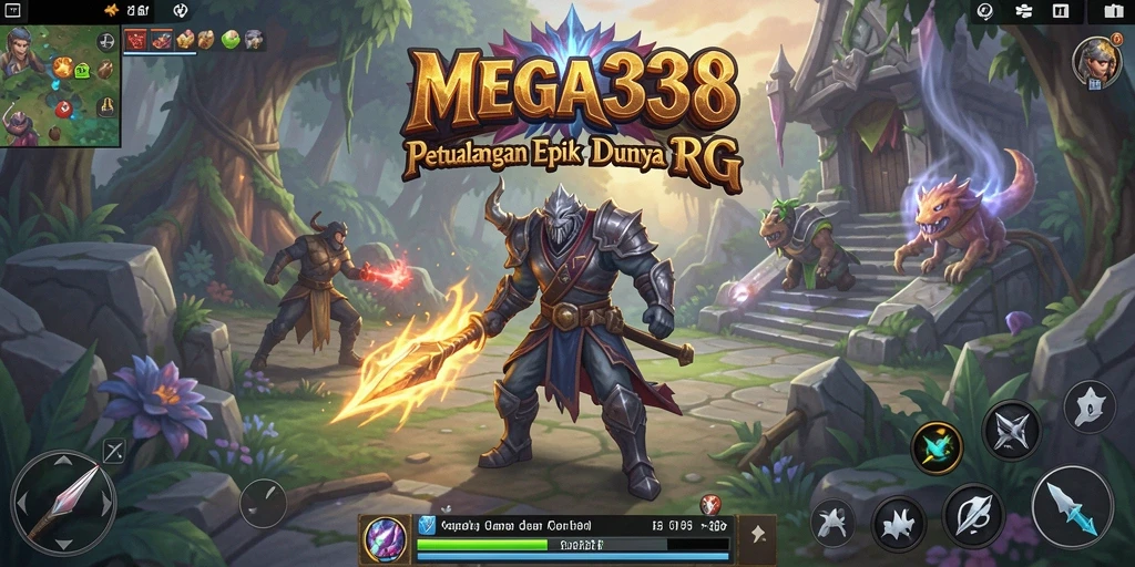 Screenshot menampilkan gameplay RPG yang seru dan mendalam.