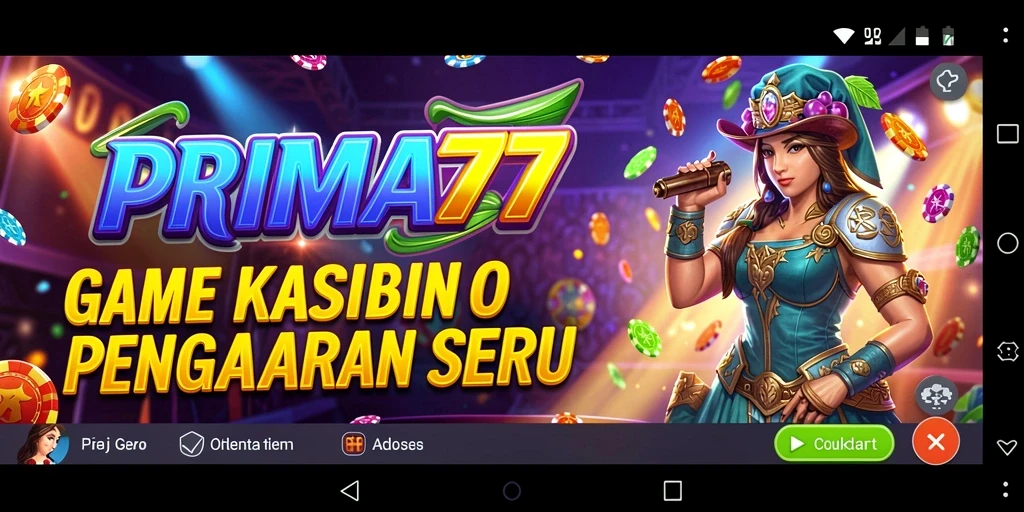 Tampilan screenshot utama PRIMA77 menampilkan pengalaman bermain Kasino yang menarik.