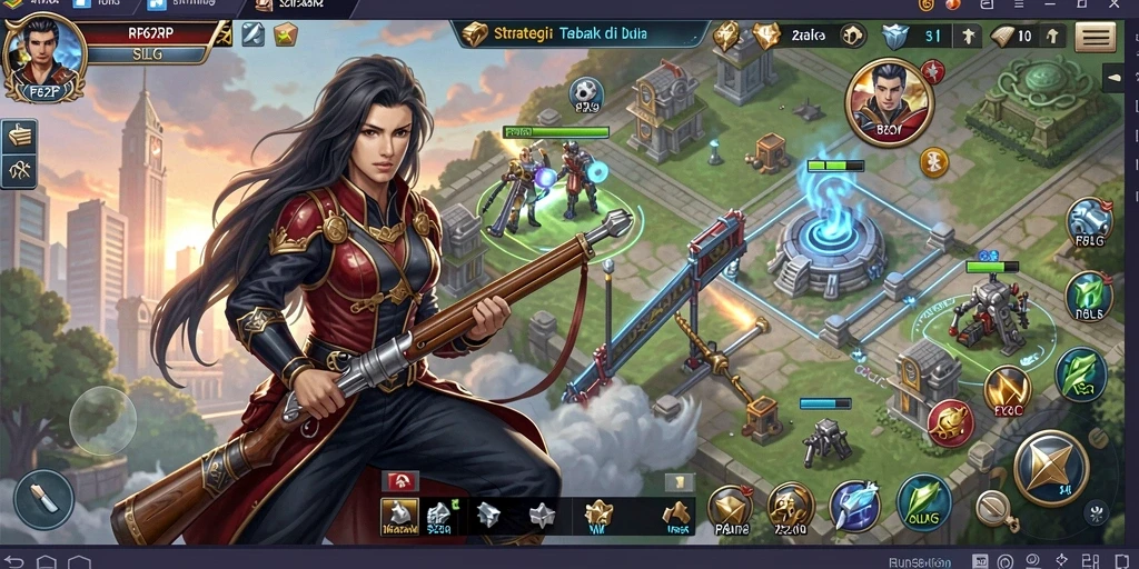 Tampilan menakjubkan dari gameplay RP62RP yang penuh strategi.
