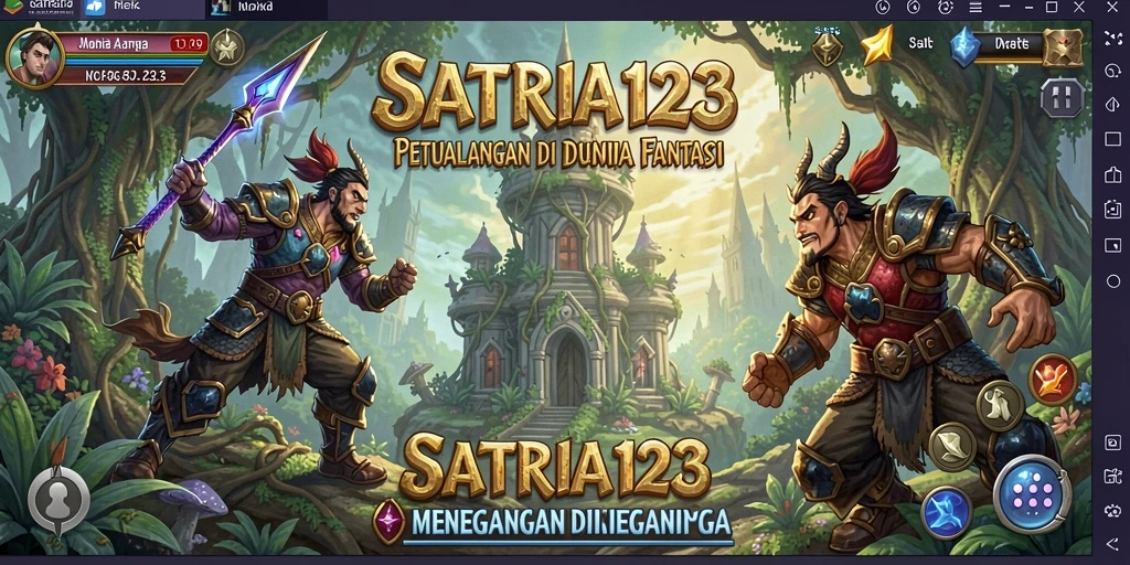 Gameplay seru dalam SATRIA123 yang penuh petualangan.