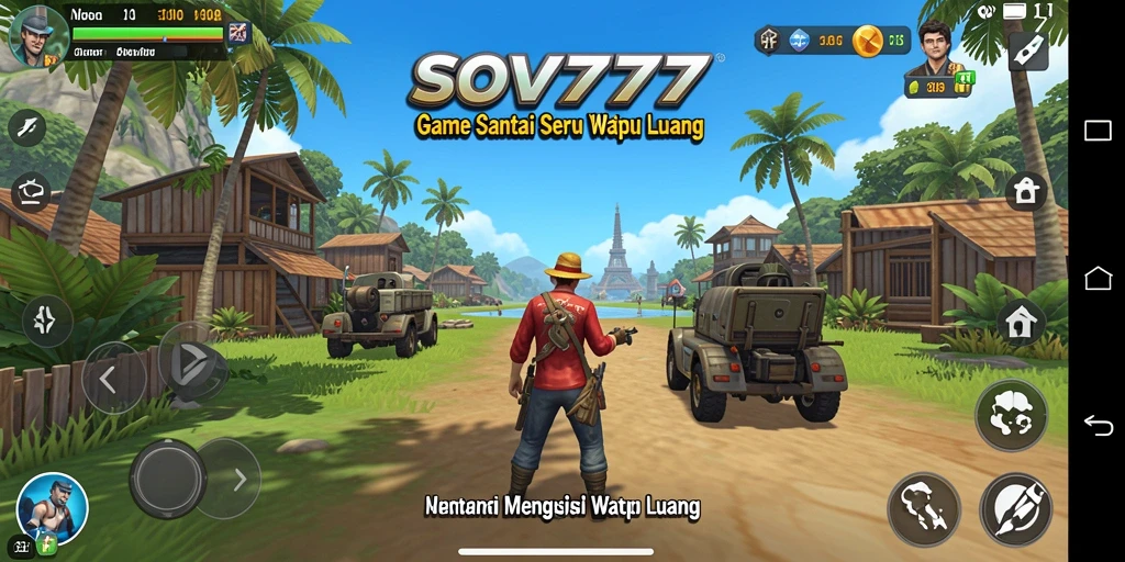 Tampilan gameplay seru di SOV777 yang menghibur dan menarik.