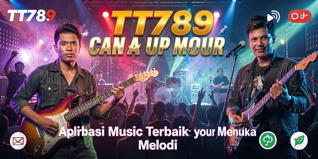 Tangkapan layar menunjukkan pengalaman musik interaktif di TT789.