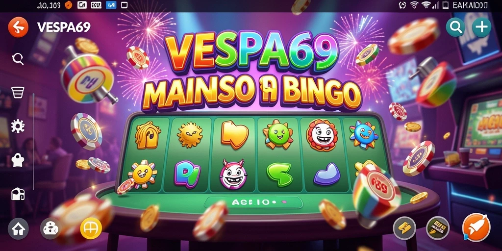 Gameplay seru VESPA69 dengan fitur bingo yang menarik.