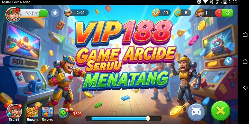 Screenshot menarik dari gameplay VIP188 yang menunjukkan keseruan Arcade.