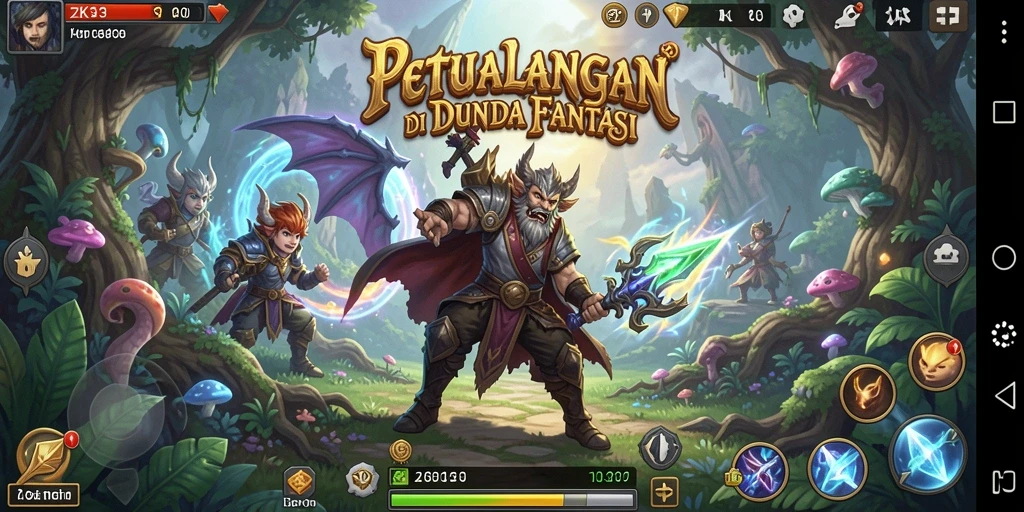Gambar menampilkan gameplay ZK3 yang memukau dan penuh petualangan.