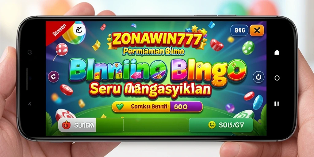 Gameplay seru Bingo di ZONAWIN777 yang penuh keseruan.